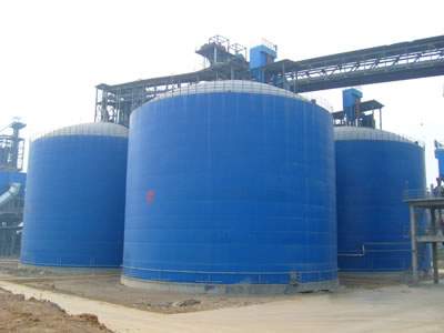 克什克腾水泥钢板库改造