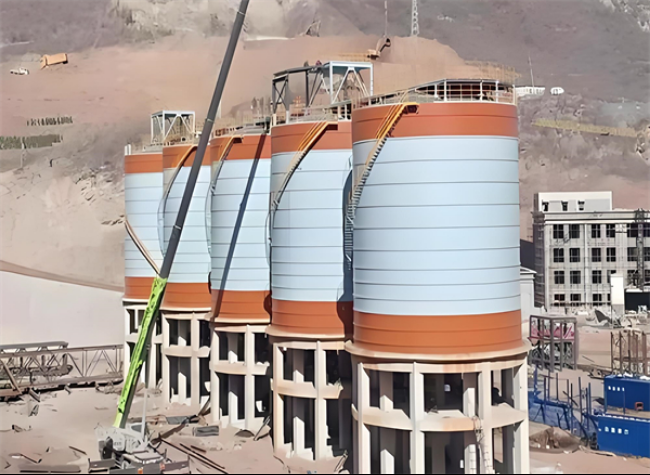 克什克腾高架钢板仓